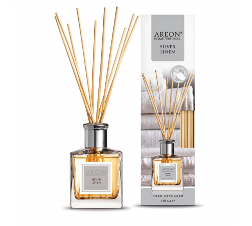 Ароматизатор для дома Areon STICKS Silver Linen, 150 мл