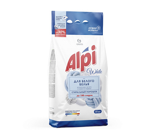 Синтетическое моющее средство порошкообразное Alpi White 10 кг