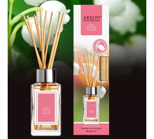 Ароматизатор для дома Areon STICKS Lily of the Valley (Ландыш) 85мл Ароматизатор для дома Areon STICKS Lily of the Valley (Ландыш) 85мл