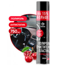 Полироль-очиститель пластика «Dashboard Cleaner» глянцевый блеск, вишня (аэрозоль 750 мл)