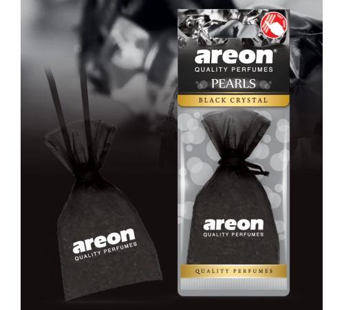 Ароматизатор подвесной мешочек с гранулами Areon PEARLS Black Crystal (Черный Кристал) 31гр. Ароматизатор подвесной мешочек с гранулами Areon PEARLS Black Crystal (Черный Кристал) 31гр.