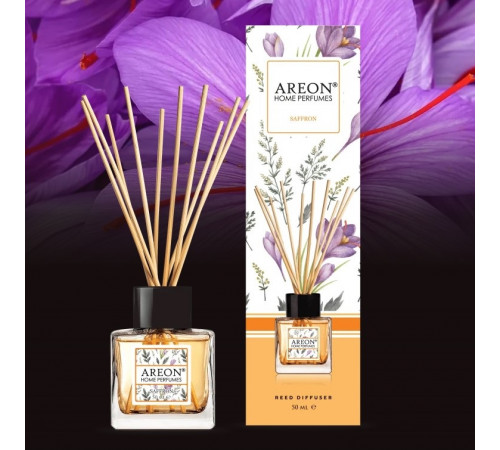 Ароматизатор для дома Areon STICKS GARDEN Saffron (Шафран) 50мл. Ароматизатор для дома Areon STICKS GARDEN Saffron (Шафран) 50мл.