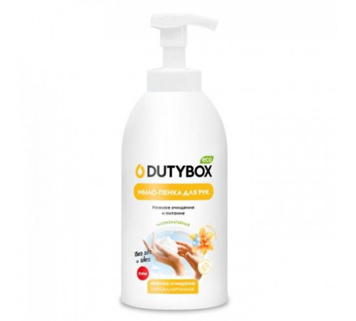 Эко-пенка для рук DutyBox HANDS 'Ваниль', 500 мл полный Эко-пенка для рук DutyBox HANDS 'Ваниль', 500 мл полный