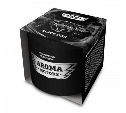Ароматизатор гелевый «Aroma Motors» BLACK STAR 100 мл