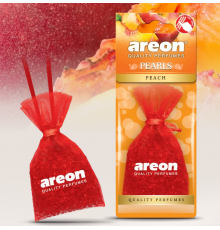 Ароматизатор подвесной мешочек с гранулами Areon PEARLS Peach (Персик) 31гр.