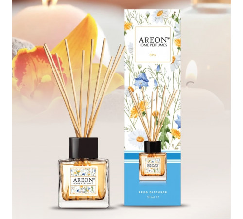 Ароматизатор для дома Areon STICKS GARDEN Spa (Спа) 50мл. Ароматизатор для дома Areon STICKS GARDEN Spa (Спа) 50мл.