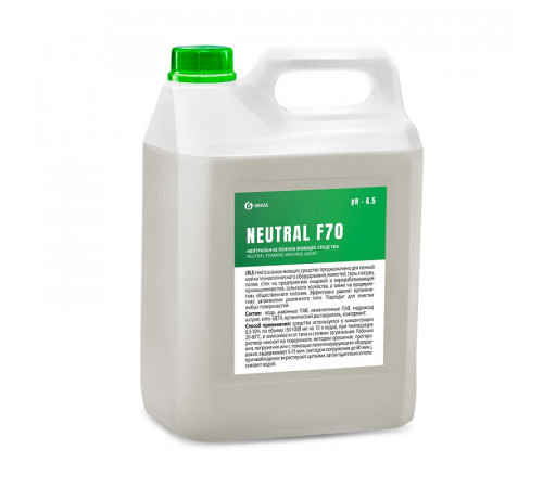 Нейтральное пенное моющее средство NEUTRAL F70, 5л