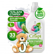 Гель для стирки цветного белья концентрат CRISPI, 1 л