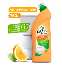 Средство для чистки сантехники 'WC-gel' аромат цитруса (флакон 750 мл)
