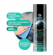 Пенный очиститель стёкол Glass 'cleaner' (аэрозоль 650 мл)