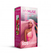 MY MUSE Подарочный набор шампунь и бальзам SOS-восстановление