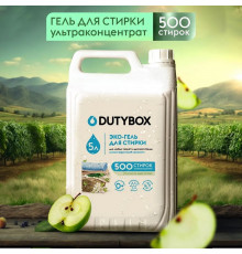Эко-гель для стирки Ультраконцентрат DutyBox PREMIUM с ароматом фруктовой свежесть (500 стирок), 5 л