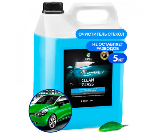 Очиститель стекол Grass «Clean Glass», 5 л Очиститель стекол Grass «Clean Glass», 5 л