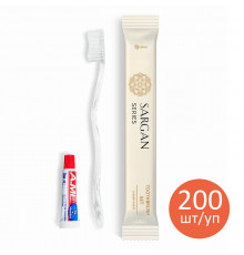 Зубной набор Grass «Sargan» флоу-пак, 200 шт/уп