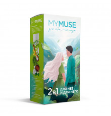 MY MUSE Подарочный набор гель для душа и шампунь-бальзам от перхоти