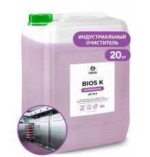Высококонцентрированное щелочное средство Grass «Bios K», 22,5 кг