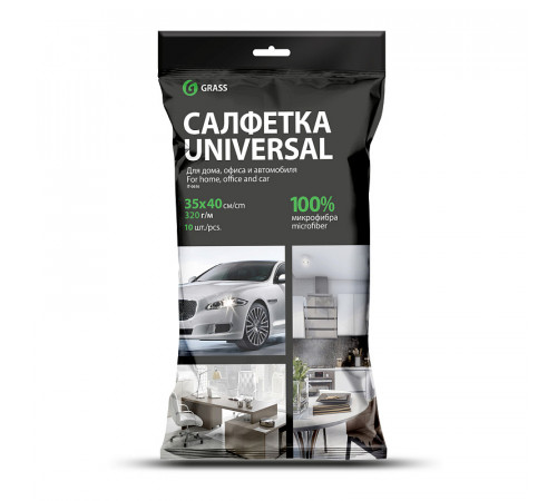 Салфетка микрофибра 320 г/м 35*40 (10шт) УПАК Салфетка микрофибра 320 г/м 35*40 (10шт) УПАК