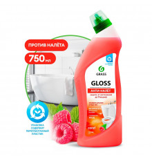 Чистящий гель для ванной и туалета Grass Gloss coral, 750 мл