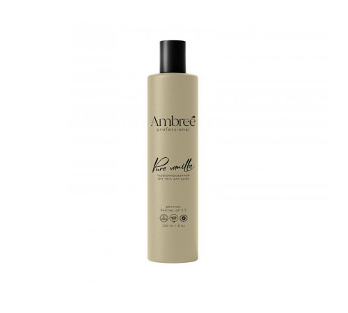 Увлажняющий парфюмированный spa гель для душа Ambree Professional Pure vanilla, 250 мл